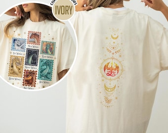Wings Of Fire Dragons Book Shirt,  Books Lover Shirt Dragon Tee Reader Night Wings Youth Dragon Shirt Wings of Fire Shirt Rainbow Tee