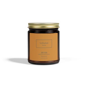 Scented Candles, Coconut Apricot Wax (4oz, 9oz)
