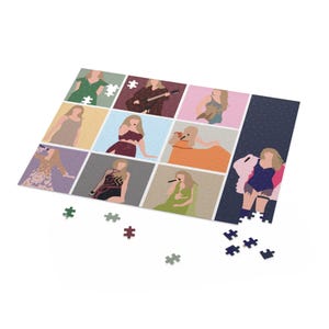 Taylor Jigsaw Puzzle, Eras Tour Puzzle, Tour Puzzle, Music Lover Gift