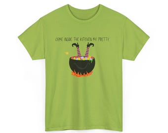 Funny Pickleball Unisex Heavy Cotton Tee, Cute Kitchen Jokes, Witches Kitchen, My Pretty, Halloween Shirt, Kitchen