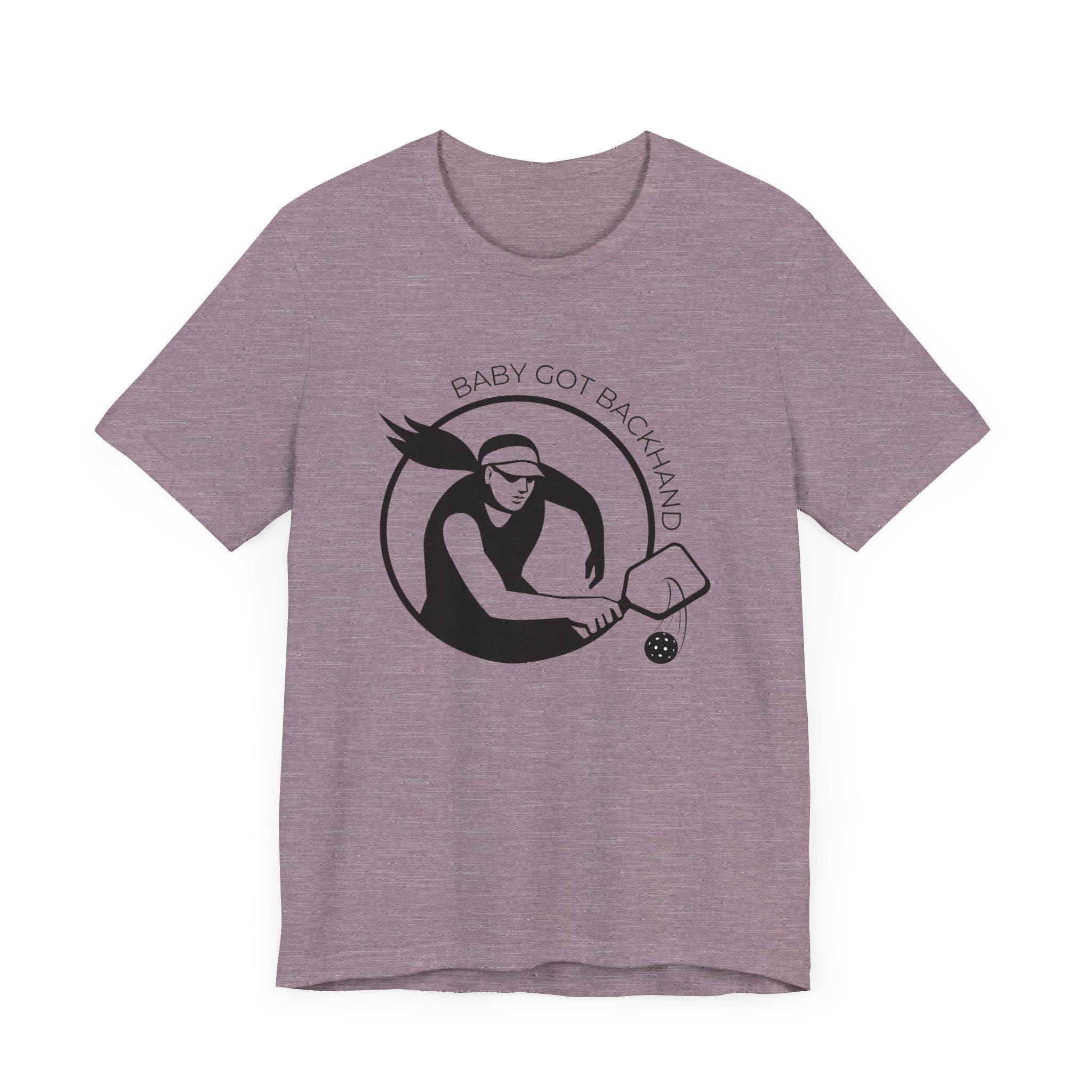 Funny Baby Got Back Pickleball T-Shirt, Gift for Pickleball Lovers, Pun Tee, Unisex Jersey Tee, Short Sleeve Shirt, Gift For Her