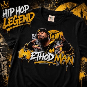 Method 90s Hip Hop Graphic Tee, Old School Rap Shirt, Vintage Streetwear T-Shirt