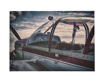 Robin DR400 Puzzle, Puzzle, Vintage Flugzeug Instrumententafel, Puzzle 252/1000, Pilotenspiel, Puzzle 252/1000, Dekoration