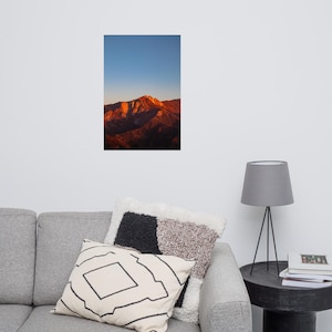 Mountain Sunset - Landscape Photorgraphy - Sunset Sunrise Art - Wall Art - Home Decor - Nature - Wildlife