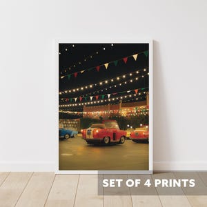 Cars Land Attraction Disneyland Art Print - Disney Photography, Theme Park Wall Decor, Disneyland Poster, Disney Inspired Keepsake
