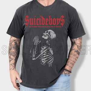 Suicideboys Tshirt | GreyDay 2025 Tour Tshirt | G59 Merch |Suicedboys G59 T-shirt | Night Lovell | Germ | Chetta | Bones | Joeyy