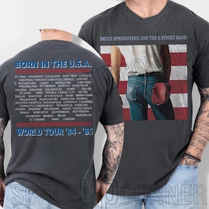 Kids Bruce Springsteen T-Shirt: Vintage Rock Band Tee for Young Fans