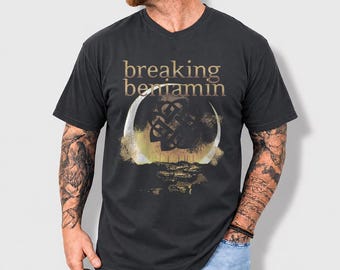 Vintage Breaking Benjamin Shirt, Retro Rock Band Tee, Y2K Grunge Graphic T-Shirt, Alternative Metal Merch