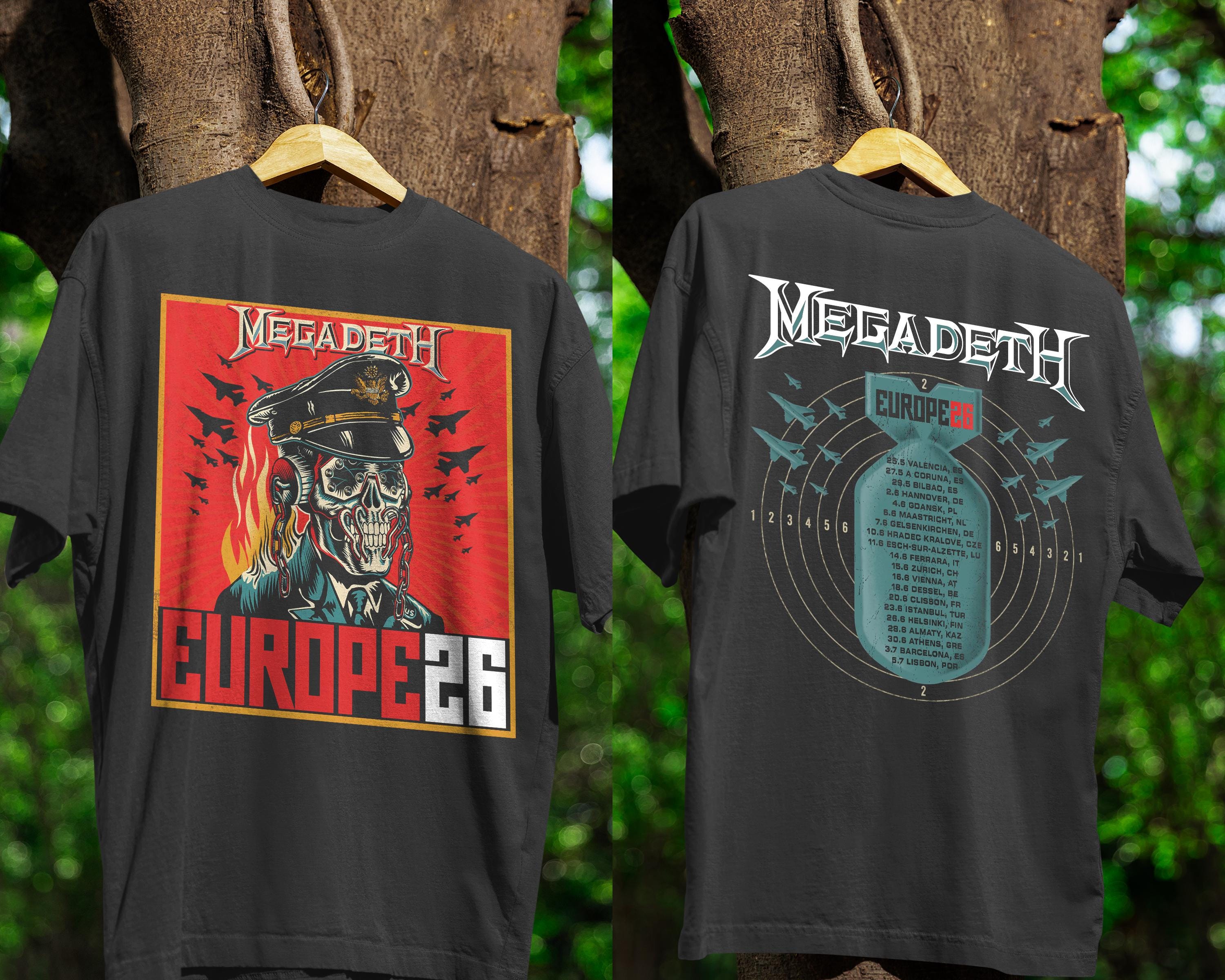 Megadeth tour shirt - Etsy 日本