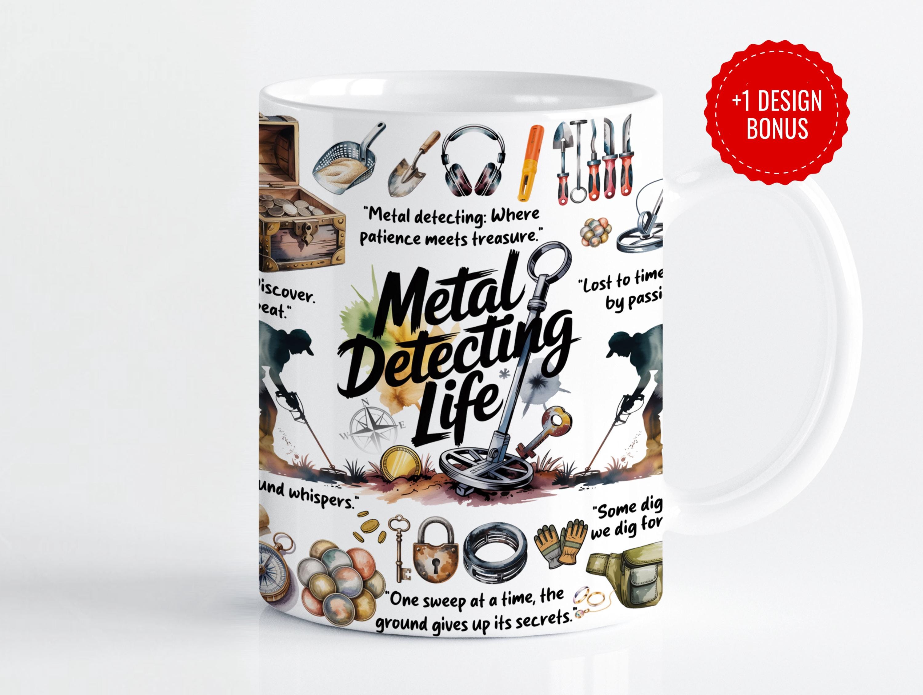 Maglietta Metal Detector - Regalo Divertente Per Cacciatori Di Tesori