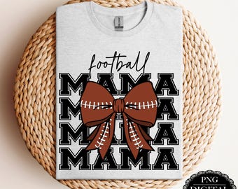 Football Mama PNG | Sublimation Design (Digital Download)