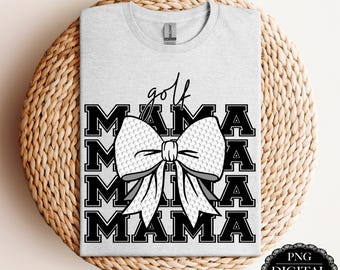 Golf Mama PNG | Sublimation Design (Digital Download)