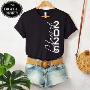 Senior 2026 PNG: Graduation Sublimation Design (Digital Download, 4000x4000 px)