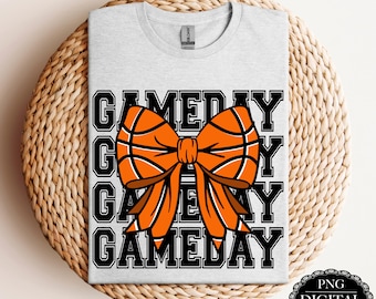 Día del partido de baloncesto PNG / Diseño de sublimación (Descarga digital)