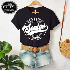 Senior 2026 PNG: Graduation Sublimation Design (Digital Download, 4000x4000 px)