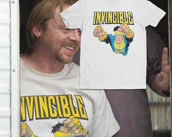 Chemise Marque invincible, chemise unisexe, sweat à capuche graphique, déguisement de super-héros, cadeau de fan de bandes dessinées pour elle et lui, sweat-shirt de film