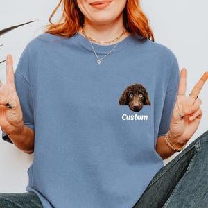 Custom Dog Mom/Dad Cotton Shirt: Personalized Pet Lover Gift