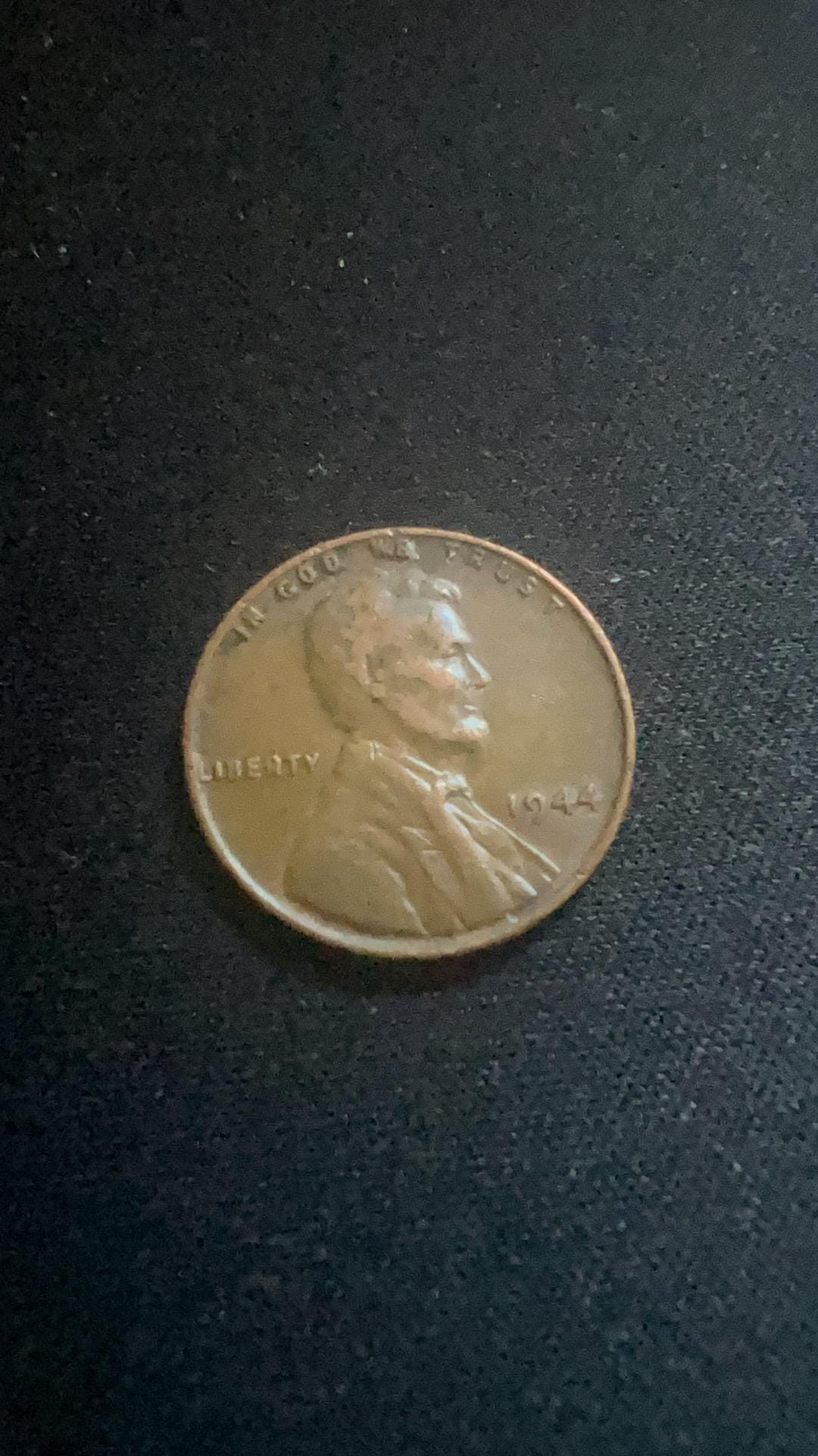 1944 1 Cent Lincoln Wheat Edition One Cent Very Rare - Etsy