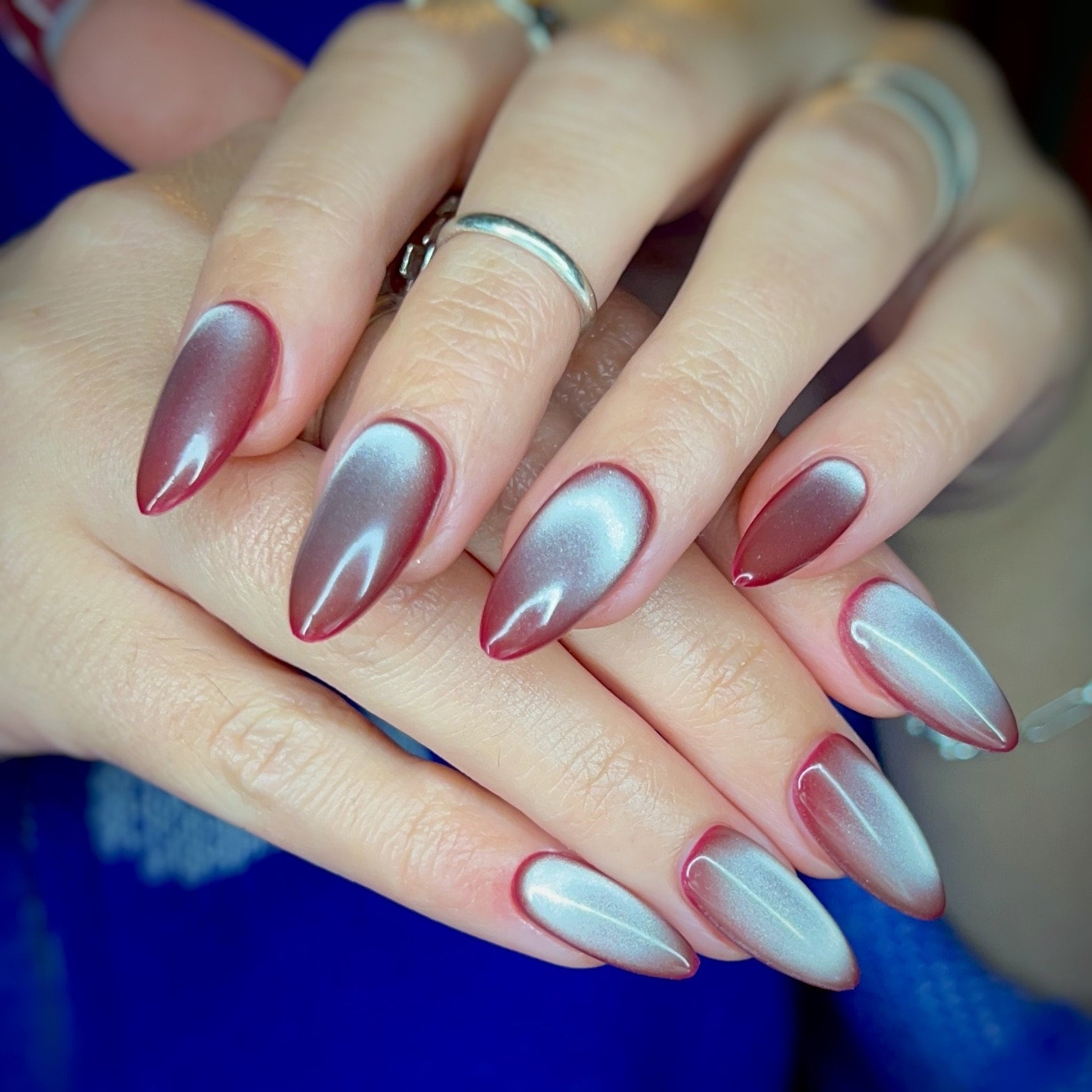 Magenta Pink Nails Ireland