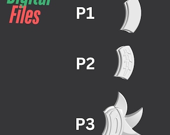 3d fursuit piercings, DIGITAL FILE, different piercings, change sizes