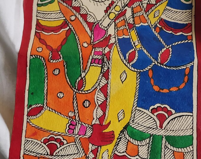 Madhubani Art, Indian Folk Art, Mithila Art, Madhubani Painting ...