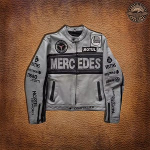 Mercedes Benz Automotive fashion - F1 Jacket, Motor sport fashion Racing Jacket Motorsport Outerwear Formula, Best Gift For Him