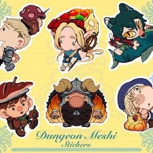 Dungeon Meshi | Stickers