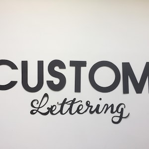 Custom Die Cut Letters / Banner Letters / Teacher / Bulletin Board / Lettering