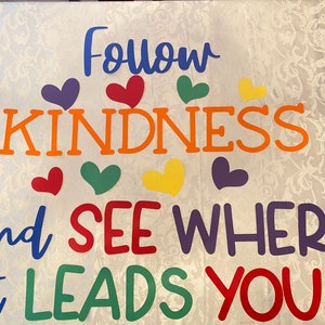 Teacher Ready Made Bulletin Board/Kindness/See Where It Leads You/Elementary School/Classroom