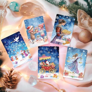 Starry Night Christmas Edition Tarot Deck, Tarot Card Deck, Tarot Deck With Guidebook, 78 Card Tarot Cards, Custom Tarot Deck - Etsy Starry Night Christmas Edition Tarot Deck, Tarot Card Deck, Tarot Deck With Guidebook, 78 Card Tarot Cards, Custom Tarot Deck - Etsy