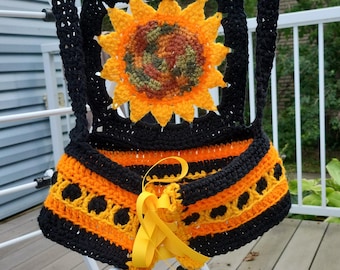 Zonnebloemkorset met onderborst