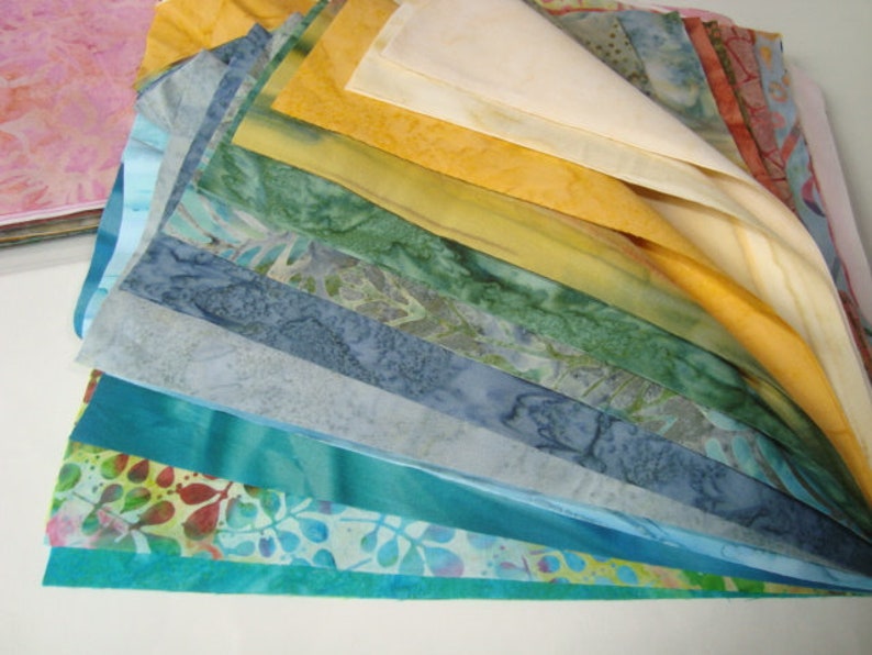 Combined Economical Shipping Rainbow Batik Jelly Roll Yes