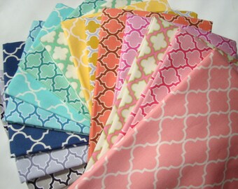 The Quattrefoil collection Fat quarter set