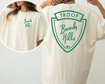 Troop Beverly Hills Shirt Pink California Tshirt, Phyllis Nefler Wilderness Girls Hoodie, Comfort Colors Troop Beverly Hills Tee Preppy Gift