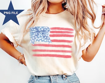 Coquette 4th of July Png, July fourth Png, American Png, 4th of July Png, Patriotic Png, Preppy Summer Png, America PNG, Girly July 4th png
