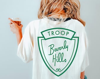 Troop Beverly Hills Shirt Pink California Tshirt, Phyllis Nefler Wilderness Girls Hoodie, Comfort Colors Troop Beverly Hills Tee Preppy Gift