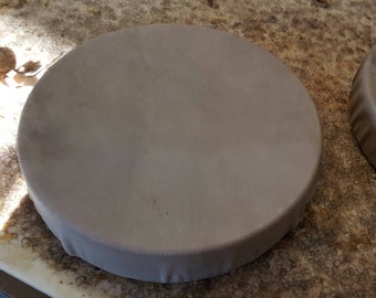 Tambor de mano de piel de caballo