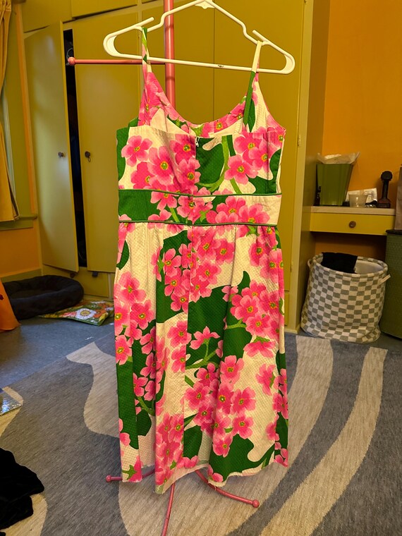 1960s Pink Malia Dress - image 7