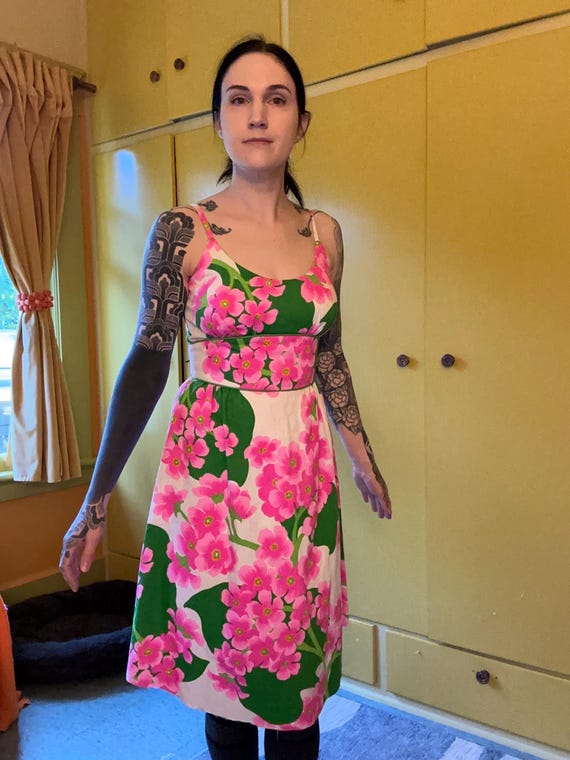 1960s Pink Malia Dress - image 1