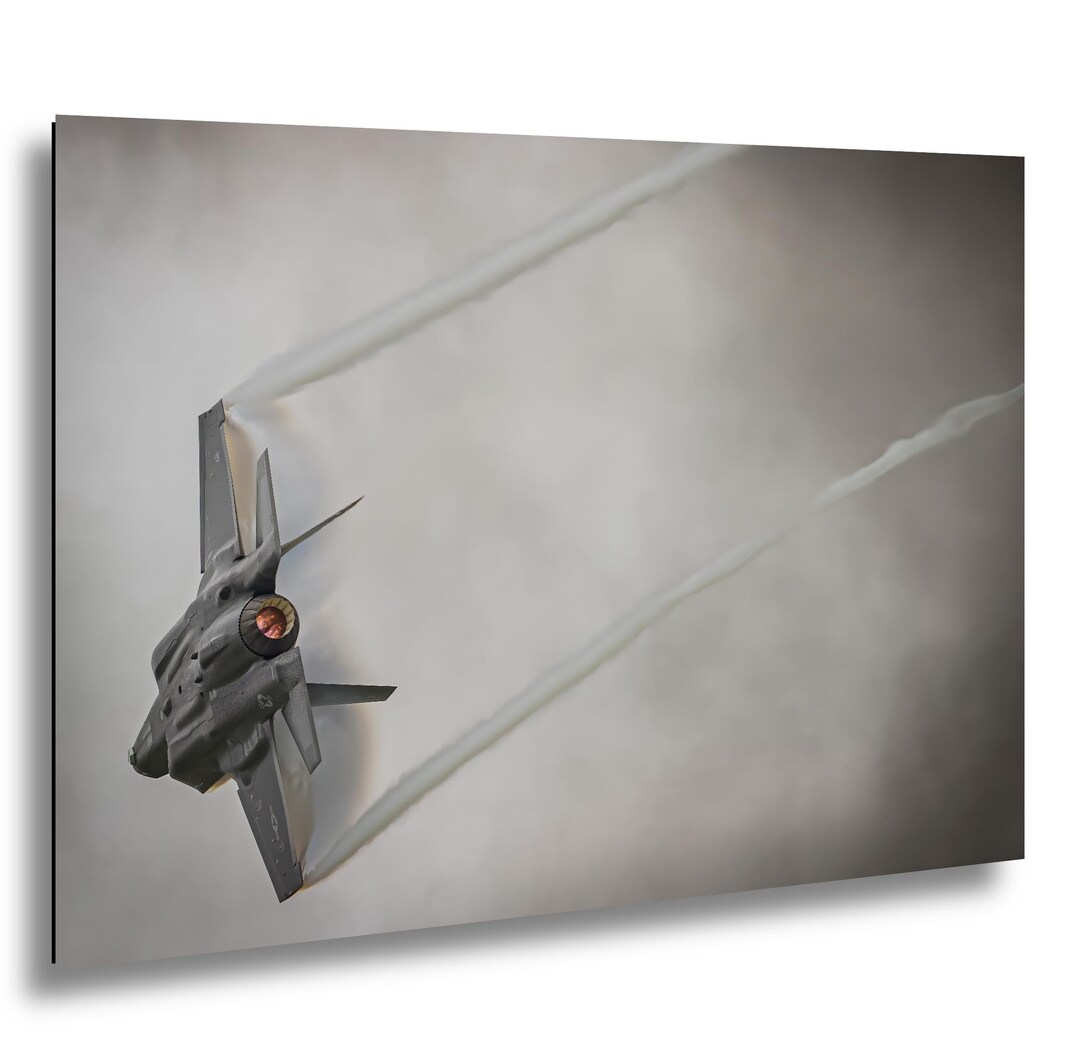 The Breakaway – F-35 Afterburner Vapor Trail Photo | Fighter Jet Wall ...