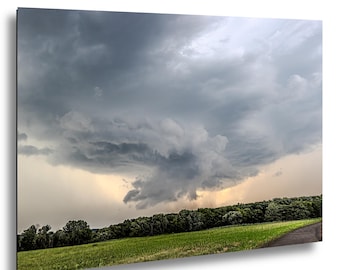 Gathering Storm – Dramatic Thunderstorm Cloud Wall Art | Extreme Weather Print | Moody Landscape Photography