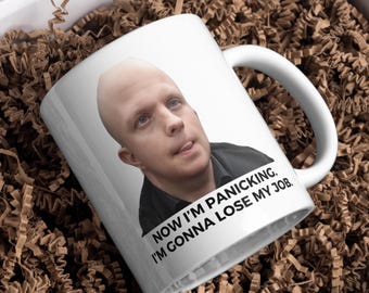 Kahle Nonce Meme Tasse | Meinen Urlaub ruiniert | Jetzt gerate ich in Panik | Lustiges Meme Video Rude Birthday Redundancy Geschenkidee |