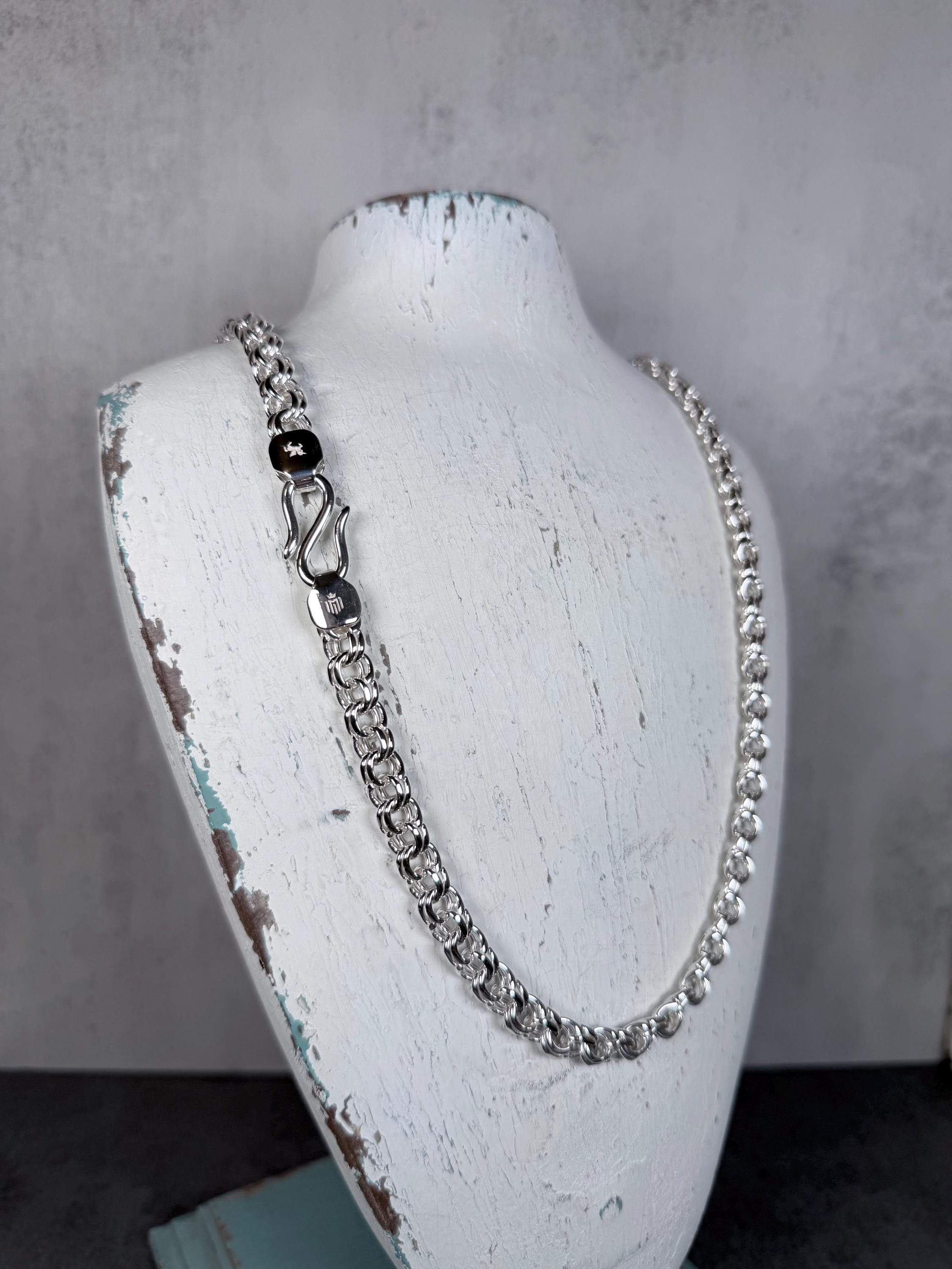 Argentium 960 Silver Chain Necklace - Etsy