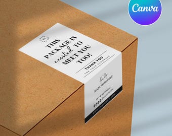 Box Seal Sticker, Packaging Stickers, Packaging Labels, Custom ...