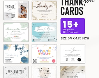 Small Business Thank You Card Template: DIY Marketing (Canva)