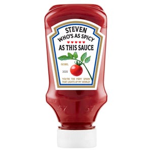 Tomato Ketchup Label DIGITAL Custom Name Gift Label Sticker Personalized gift Personalized Label Name Personalized Ketchup Custom Ketchup