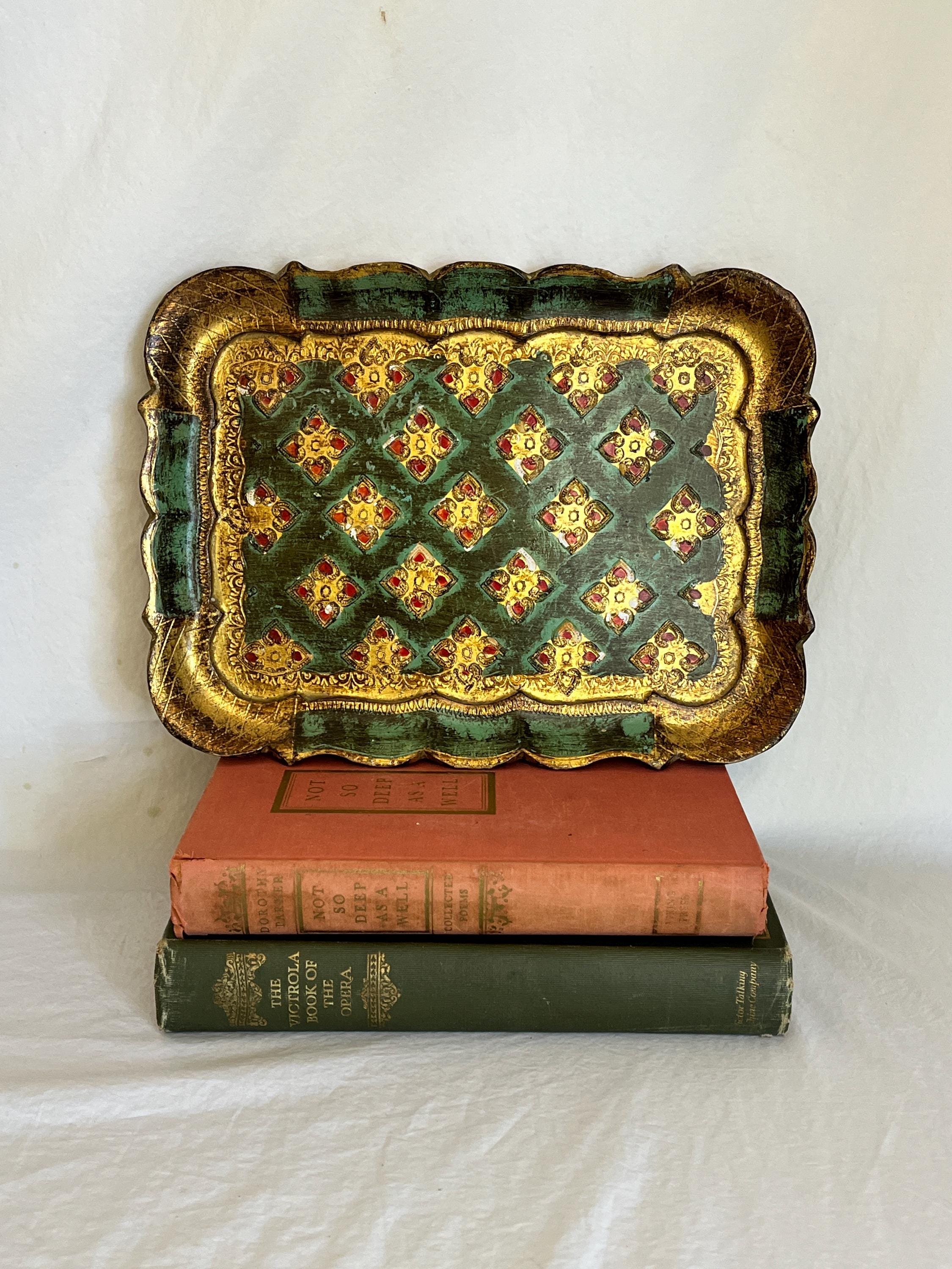 Italian Florentine Plate - Etsy