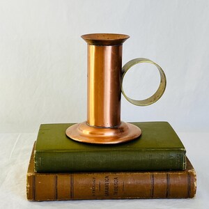 Gregorian Copper Candlestick - Etsy