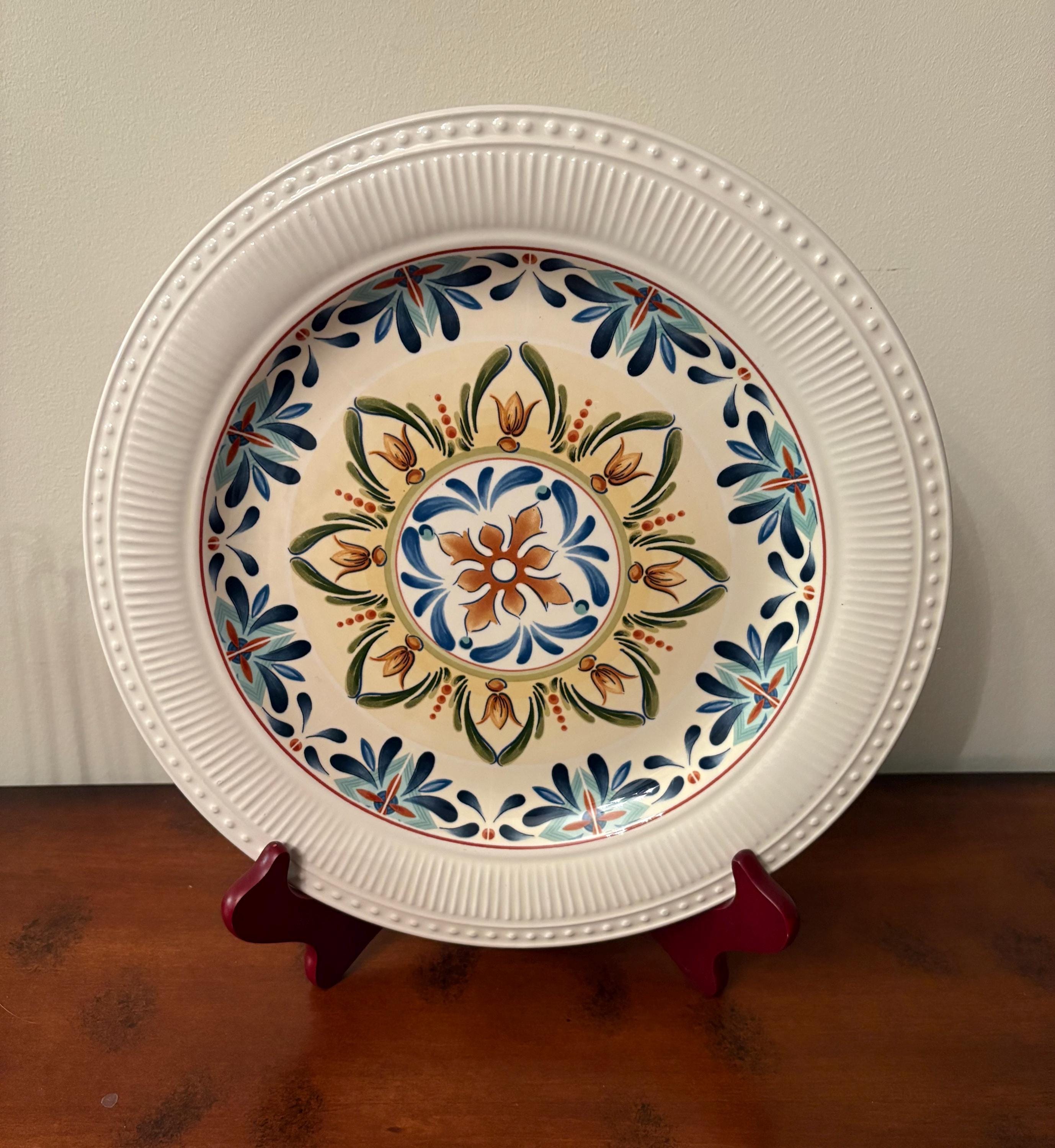 新品未使用★レア‼︎Pier 1 Imports  USA 大きめお皿4枚セット Pier 1 dinnerware - Etsy 日本