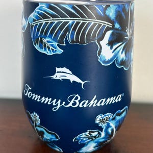 Tommy Bahama Insulated Wine Tumbler with Lid